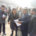 CEO alongwith team of FSCL visits ABD Area and identification of E-toilet locations
